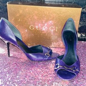 Gucci Women's Purple Heels